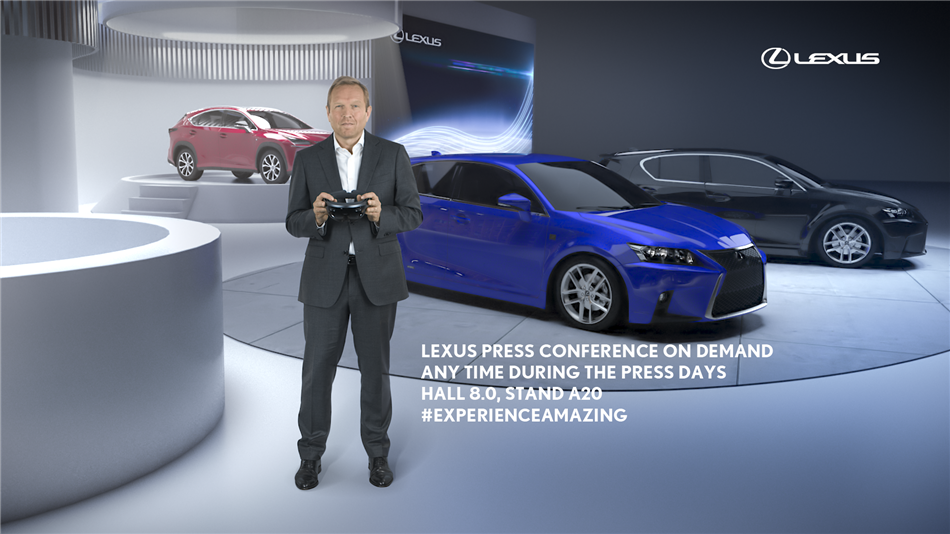 Lexus wprowadza przełomowy format konferencji prasowych